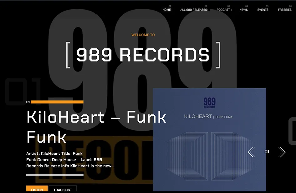 989 Records House Music Label